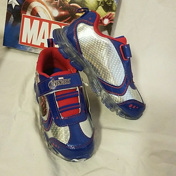 avengers light up shoes